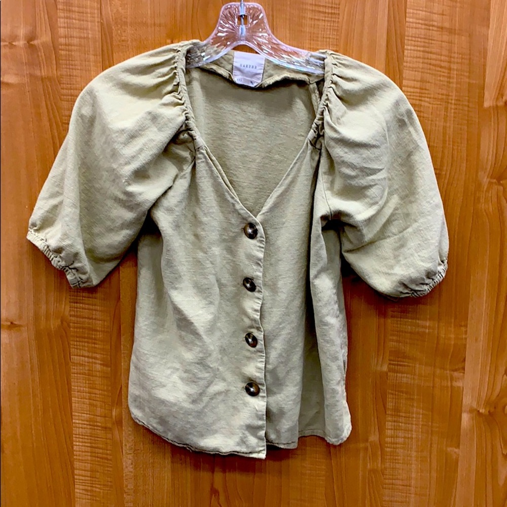 Harper XXS Button Up Blouse
